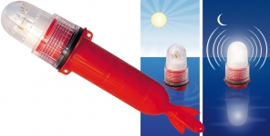 Signal LED light for fishing nets and buoys